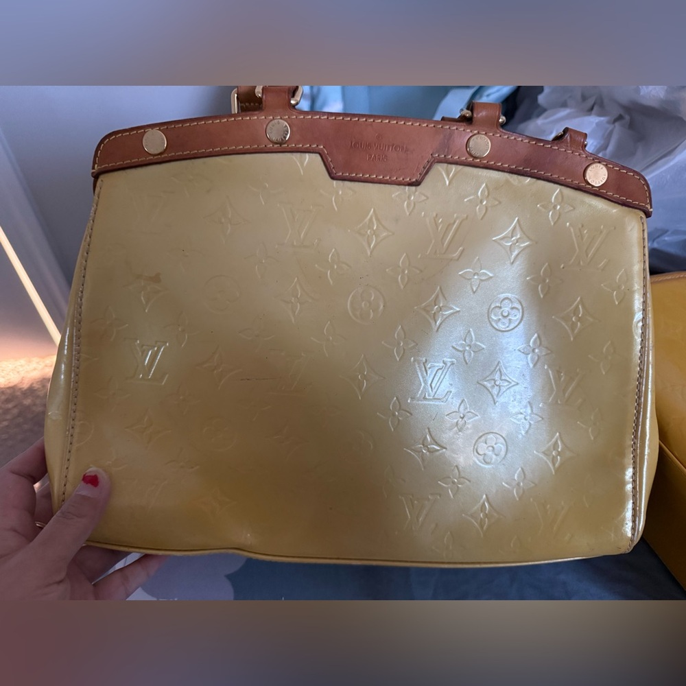 Clearance Sale Louis Vuitton brea Louis Yellow Satchel